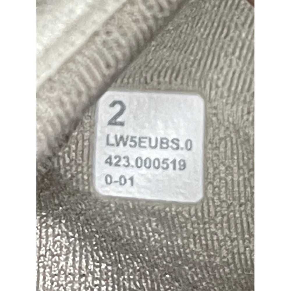 Lululemon Brushed Softstreme Ribbed Zip Flared Pants Women 2 Beige Hi Rise Yoga - Picture 10 of 10